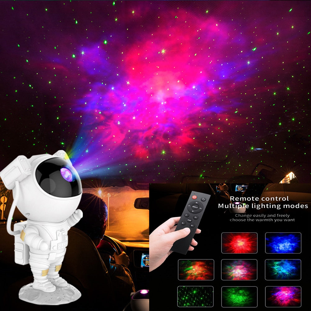 Astronaut Galaxy Projector/Night Light